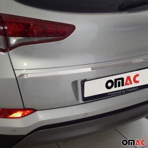 Hyundai Tucson Tailgate Trim - Omac - S.Steel - Brushed Silver - 2016-2018